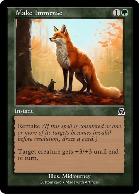 To Make Immense