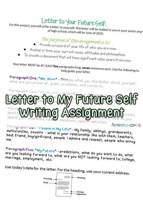 To My Future Self Writing For Hope Writing Letters To Future Self - Writing Letters To Future Self