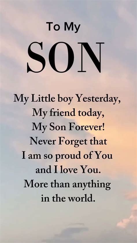 To My Son