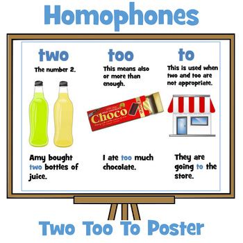 To Too And Two Homophones Powerpoint English Resource Two Too To Worksheet - Two Too To Worksheet