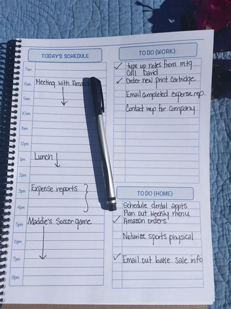 Read To Do Checklist To Do Notebook 