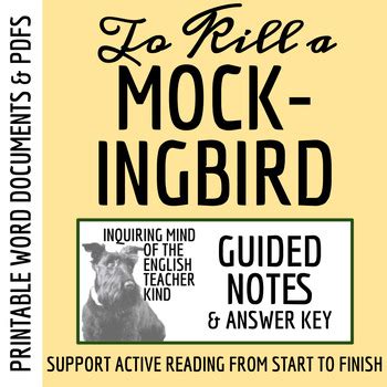 Download To Kill A Mockingbird Guided Answers 