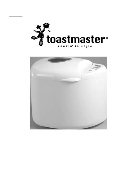 Download Toastmaster Tbr2 User Guide 