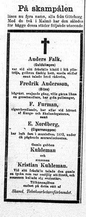 tobaksarbetare malmöhus