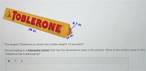 Toblerone Dimensions