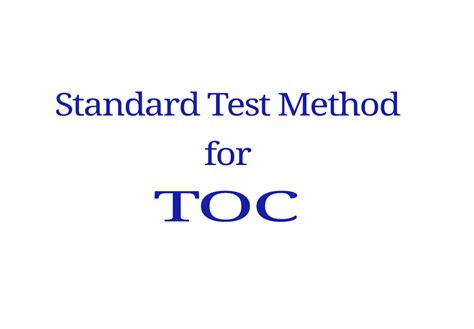 toc test