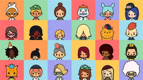 Toca Boca Characters