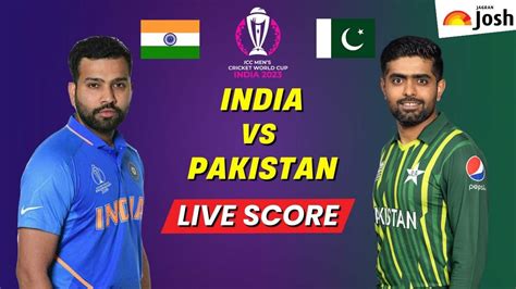 today match live score india vs pakistan