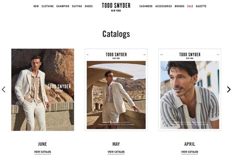 Todd Snyder Unsubscribe Catalog