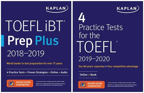 Toefl Prep Set 2 Books Online Kaplan Test Prep