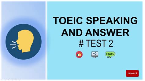 Download Toeic Speaking Sample Test With Answers 