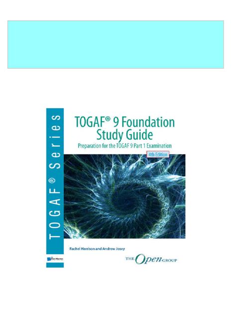 Download Togaf 9 Foundation Study Guide File Type Pdf 