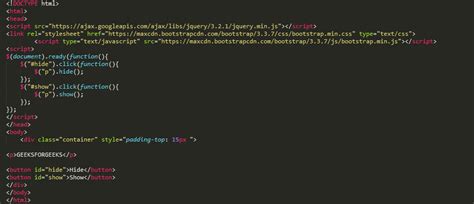 toggle hide show jquery