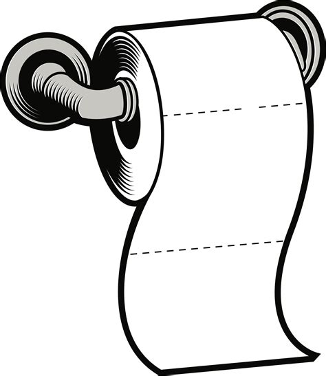 Toilet Paper Only Clipart