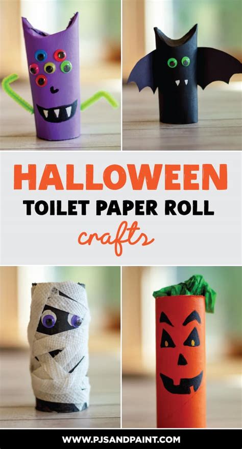 Toilet Paper Roll Crafts Halloween