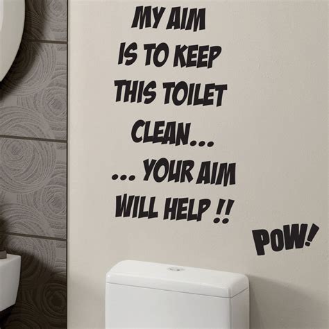 Toilet Wall Quotes