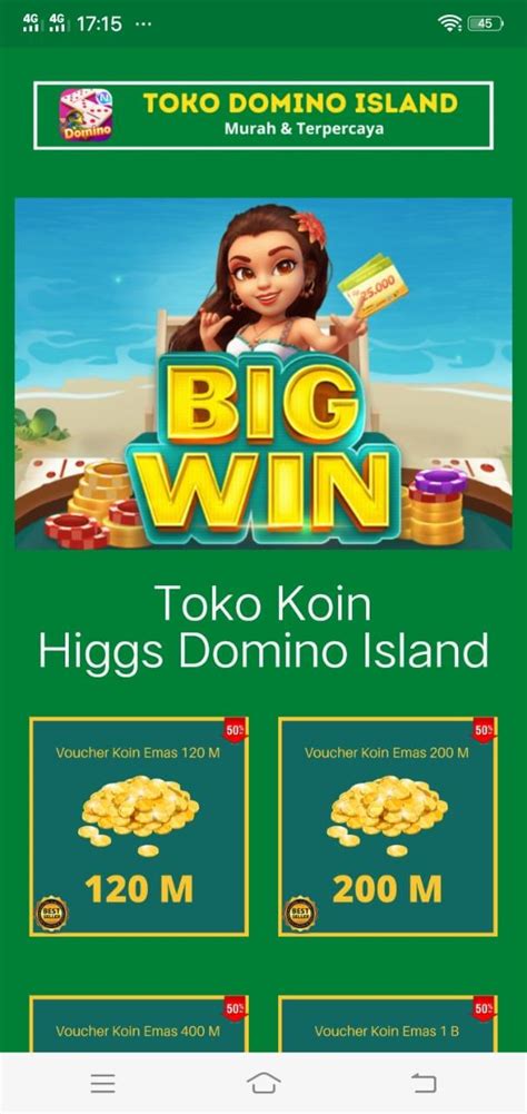 TOKO HIGGS DOMINO 🐣 TERIMA BONGKAR CHIP HIGGS DOMINO ISLAND - Store