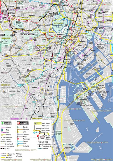 Tokyo City Map