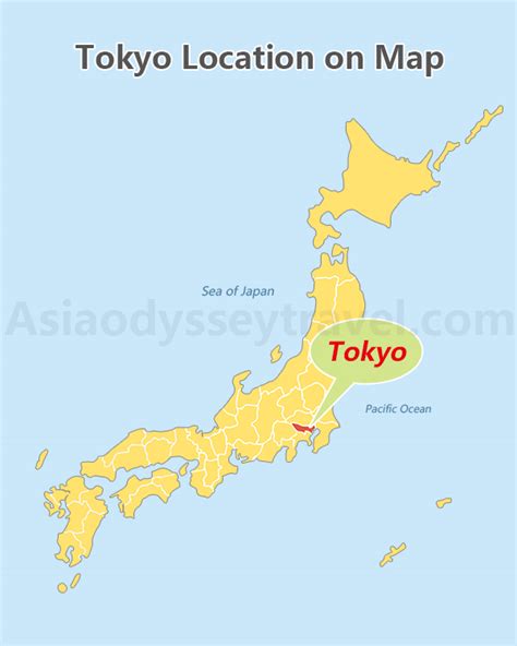 Tokyo Japan Map