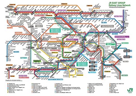 Full Download Tokyo Jr Route Map Travel Guide 