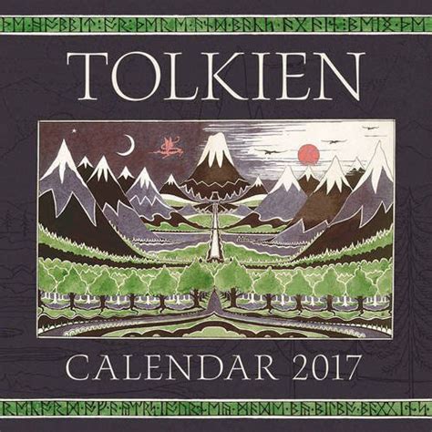 Read Tolkien Calendar 2017 The Hobbit 80Th Anniversary 