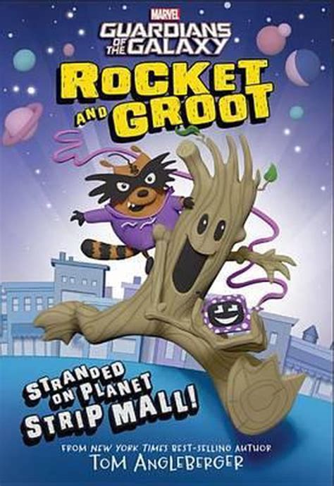 tom angleberger rocket and groot