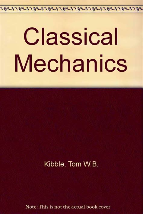 Tom Kibble Classical Mechanics Solutions Manual