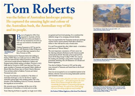 tom roberts biography