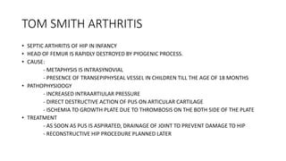 Tom Smith Arthritis