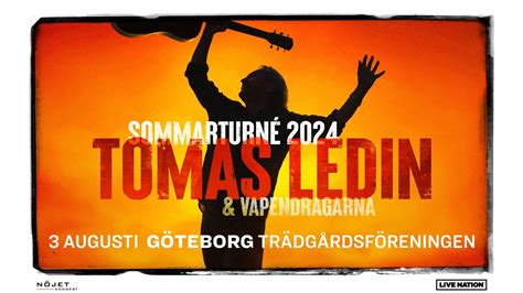 tomas ledin karlstad biljetter