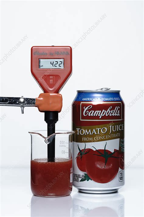 Tomato Juice Ph Level