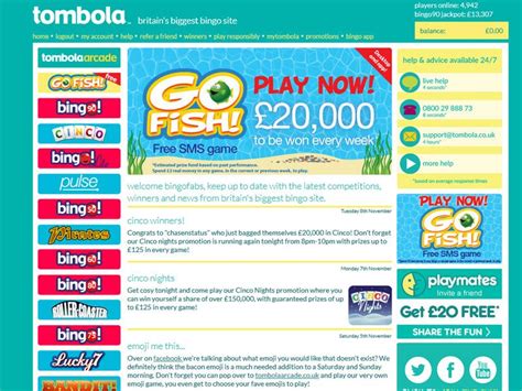 tombola sister sites