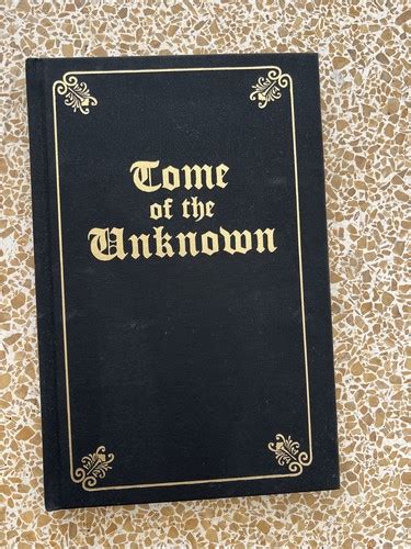 Tome Of The Unknown