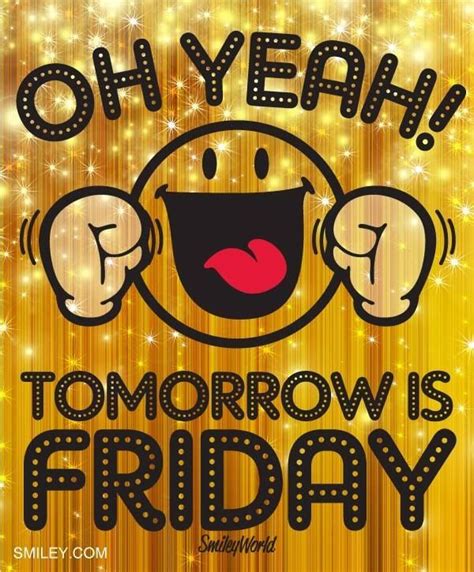 Tomorrow Is Friday