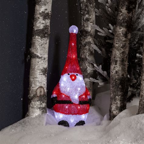tomte utomhus batteri