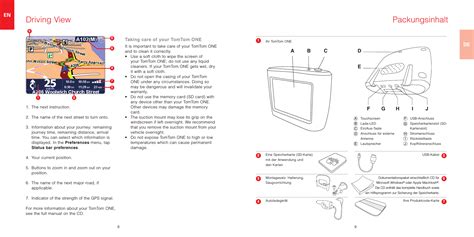 Read Tomtom One User Guide 