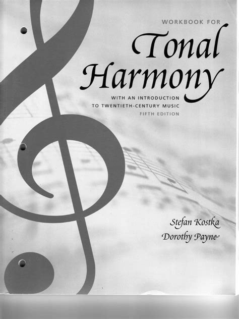 Read Online Tonal Harmony 6Th Edition Workbook 