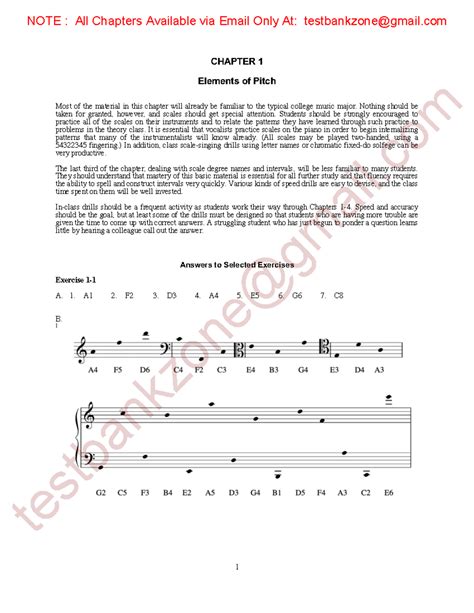 Download Tonal Harmony Chapter Quiz Answers 