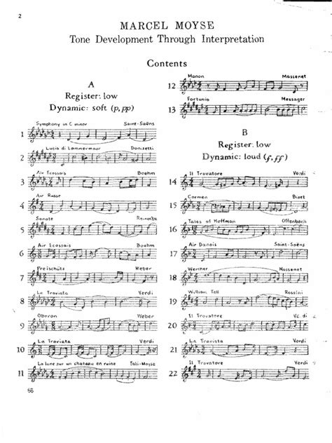 Tone Development Through Interpretation