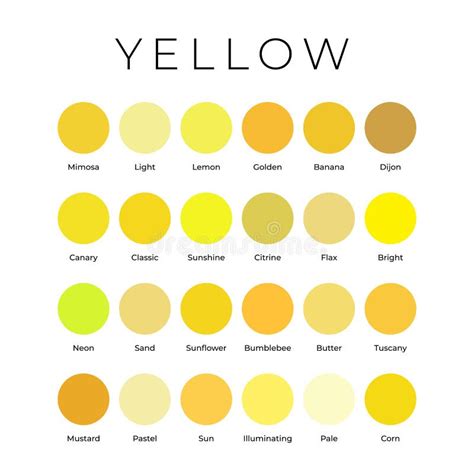 Tonos De Amarillo