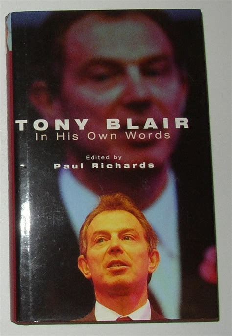 tony blair signed book