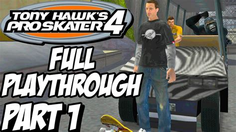 Tony Hawk 4 Walkthrough