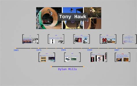 tony hawk timeline of events