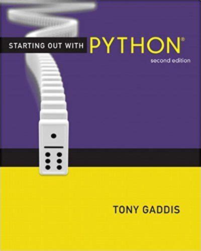 Read Tony Gaddis 2Nd Edition 
