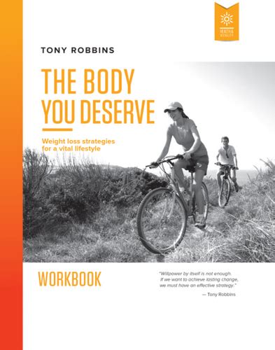 Download Tony Robbins The Body You Deserve Workbook 