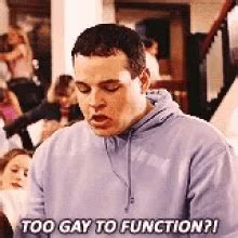 too gay to function