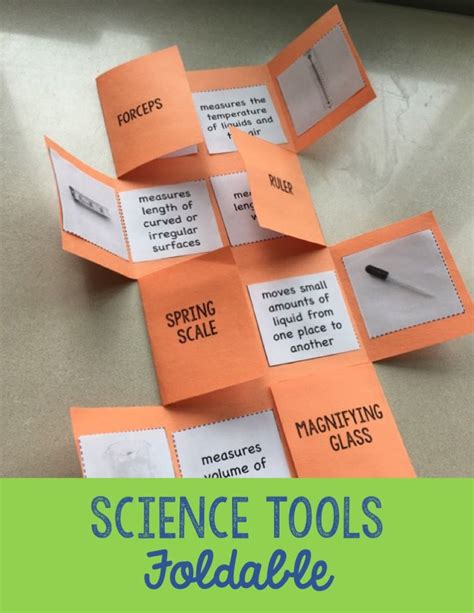 Tools Scientist Use Foldable Teaching Resources Tpt Science Tools Foldable - Science Tools Foldable