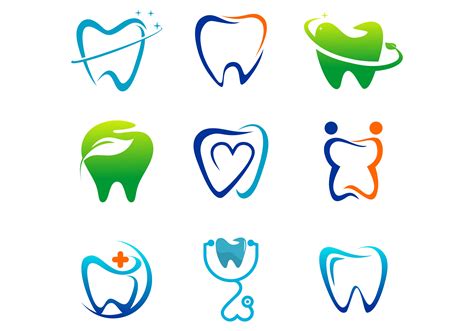 tooth dental logo