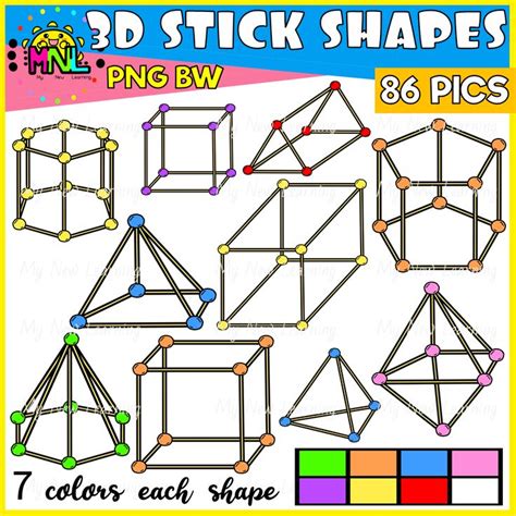 Toothpick Shapes Free Shapes Amp Geometry Activity Lakeshore Toothpick Math - Toothpick Math