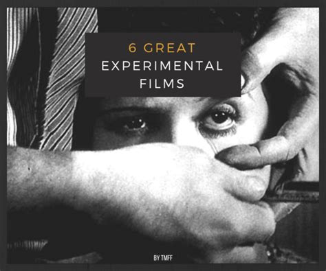 Top 10 Experimental Films To Watch Right Now Science Experiment Movies List - Science Experiment Movies List
